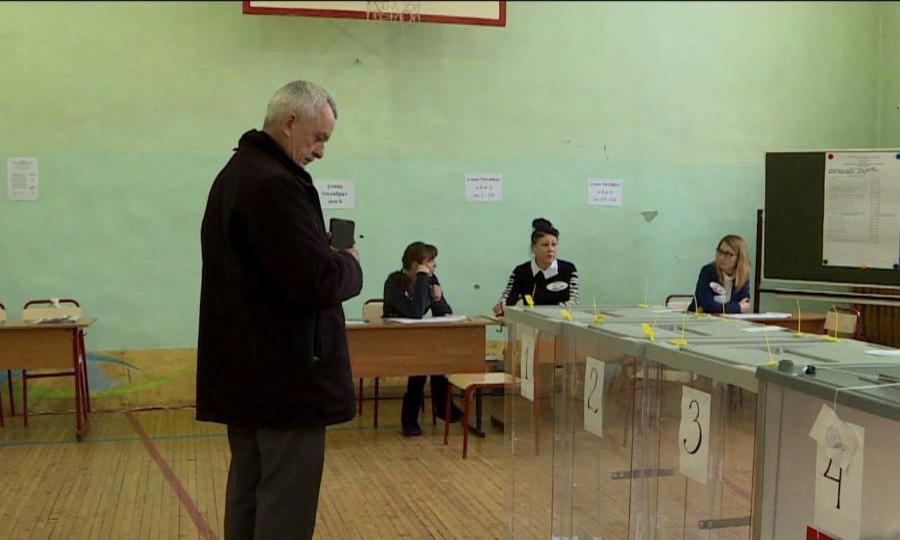 За процессом голосования следили наблюдатели, в том числе и из Польши