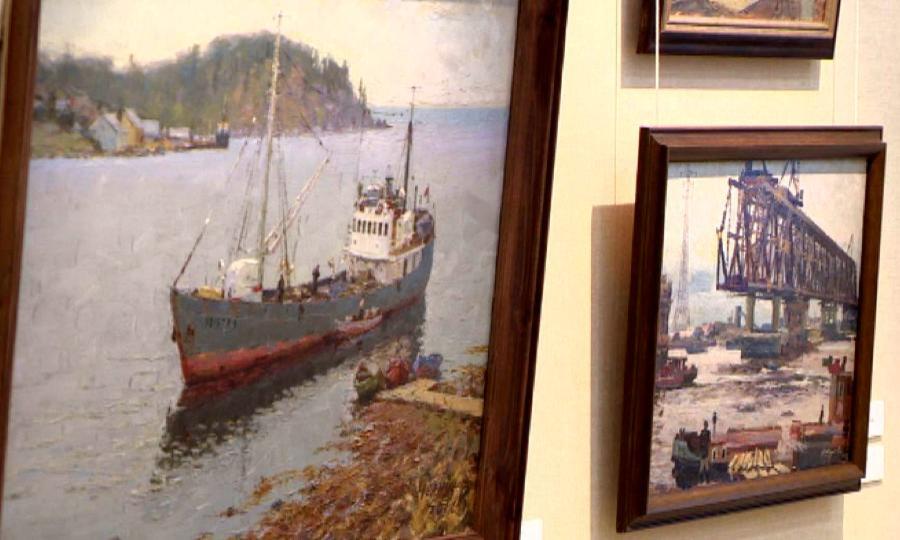 В Архангельском музее ИЗО юбилей судостроения отметили открытием выставки «Уходят в море корабли»