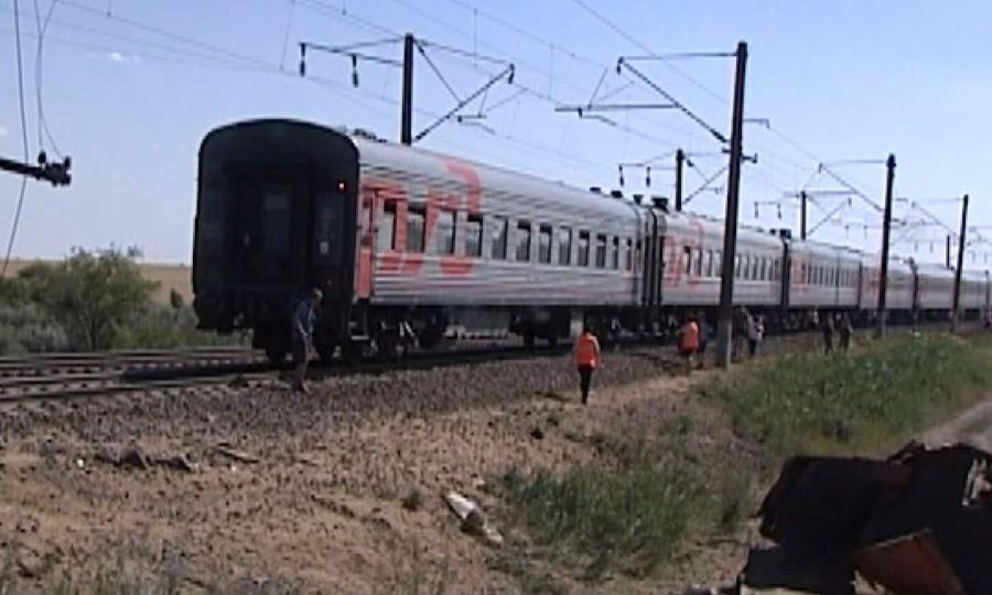Поезд «Архангельск-Новороссийск» прибыл к пункту назначения с отставанием чуть больше часа