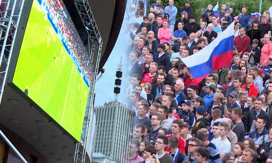 Главное событие всей страны — четвертьфинальный матч сборных России и Хорватии