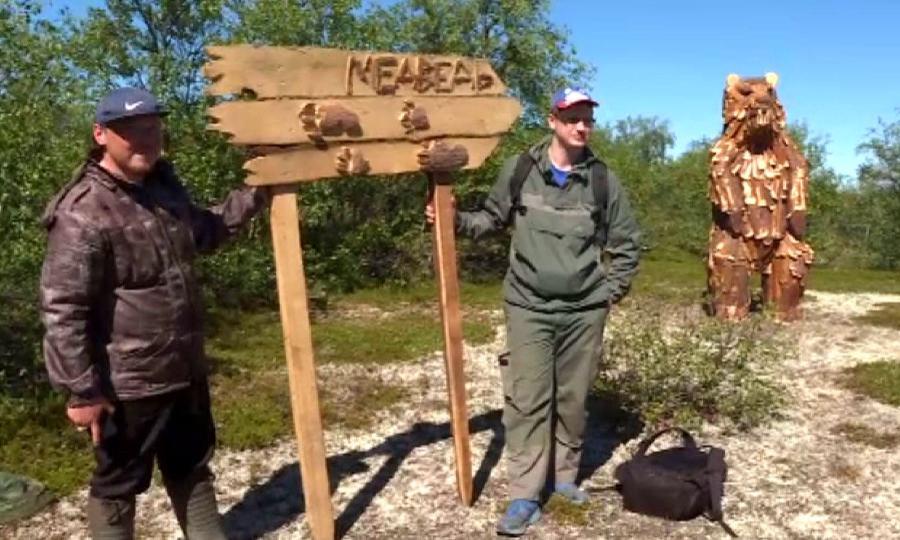 Активисты Северного фестиваля создали арт-объеты для Пустозерской туристической эко-тропы